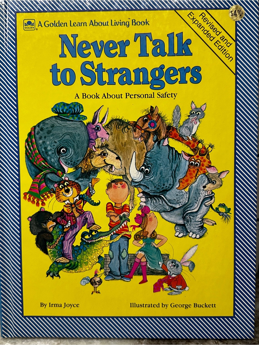 Never Talk to Strangers — Bright Yellow Children's Safety Book